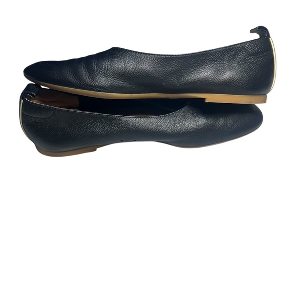 Everlane The Day Glove Leather Black Flats Size 7 - Picture 7 of 9